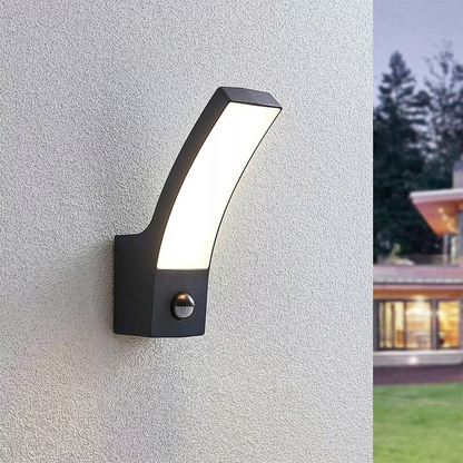Outdoor Aluminum LED Sensor Wall Light IP54