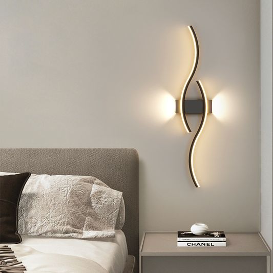 Modern Minimalist LED Wall Sconce, Indoor Decor Wall Light for Bedroom Living Room Hallway