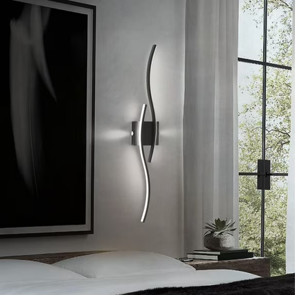 Modern Minimalist LED Wall Sconce, Indoor Decor Wall Light for Bedroom Living Room Hallway