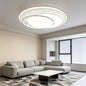 Modern LED Round Flush Mount Ceiling Light with Remote | Dimmable 3CCT for Hallway Bedroom