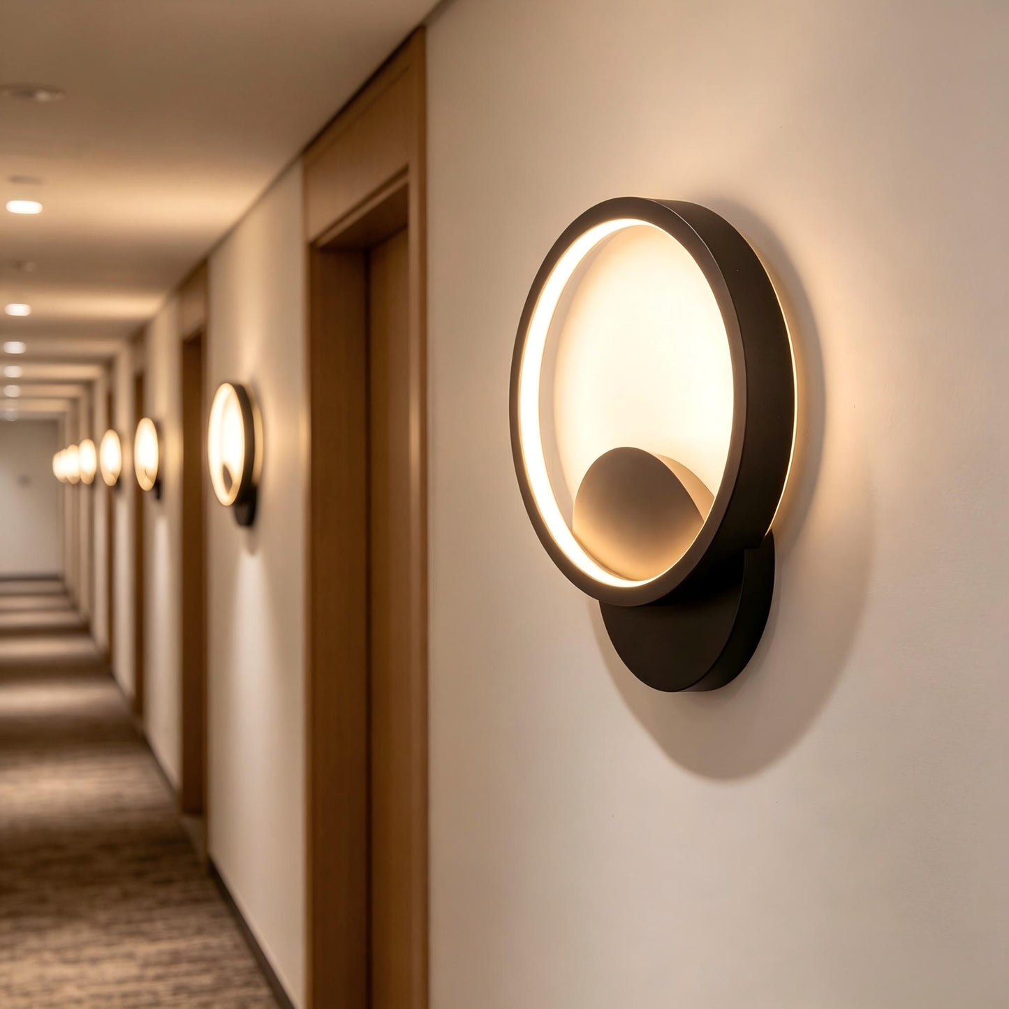 Minimalist Wall Mounted Headboard LED Reading Light | Adjustable Bedside Ambient Lamp | Modern Bedroom Lighting Fixture