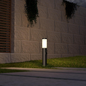 Modern Outdoor Bollard Light with Power Socket | IP44 Weatherproof Garden Lighting Post