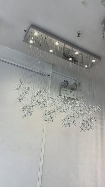 modern-linear-crystal-butterfly-chandelier-water-ripple-light-effect-detail-showcase